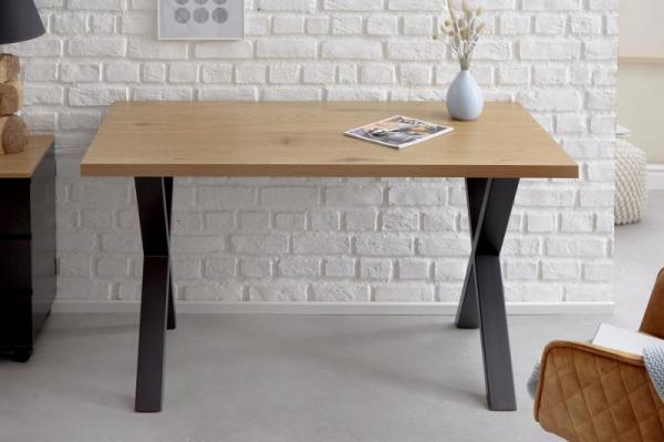 Pracovný stôl LOFT 140 cm, dubový vzhľad
