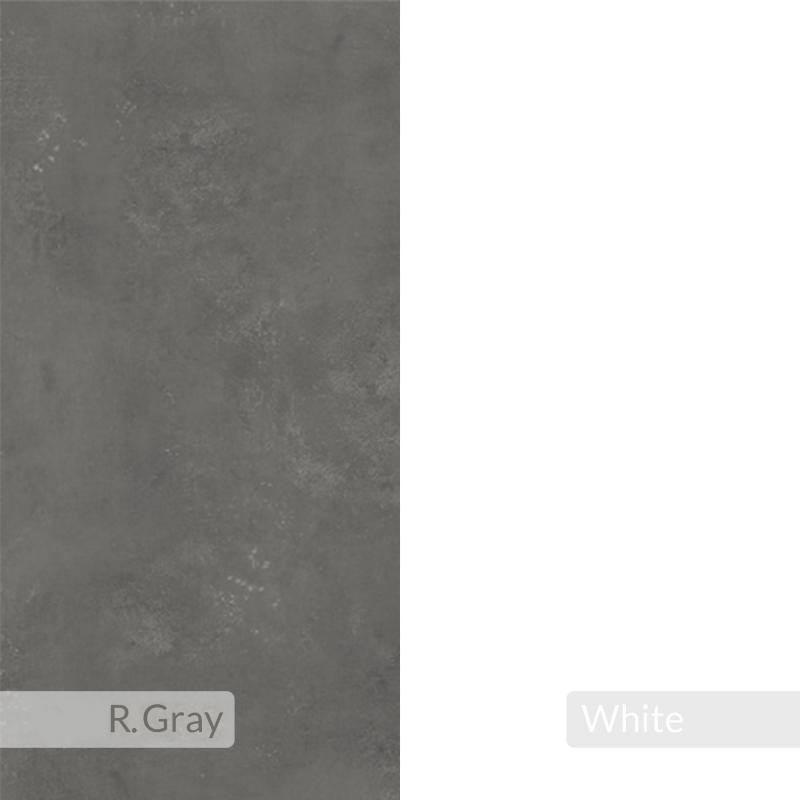 Elegantná konzola OTIS 130 cm, MDF, šedá, biela