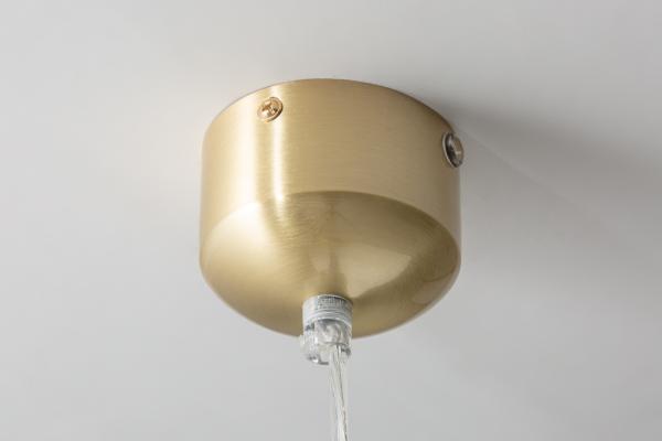 Moderné závesné svietidlo GOLDEN BALL 30 cm zlaté
