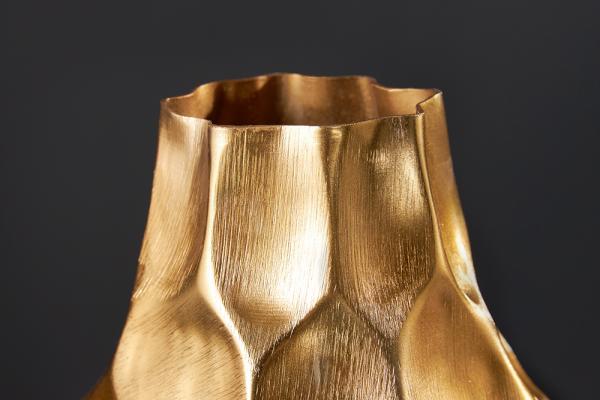 Dizajnová váza ORGANIC ORIENT 45 cm, zlatá