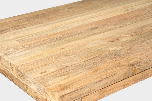 Jedálenský stôl FLOSS RECYCLE 250 cm teak, prírodný