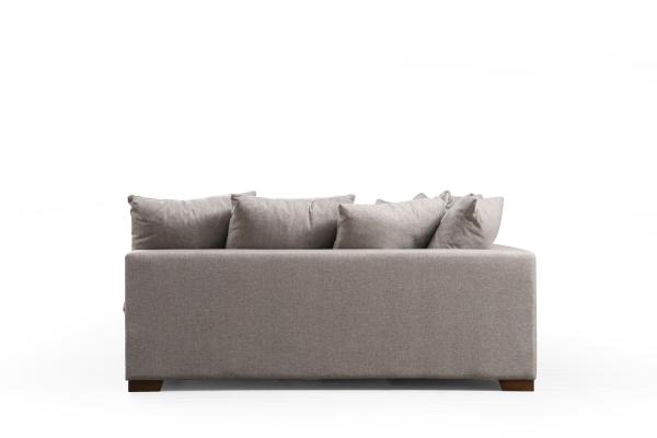 Dizajnová pohovka COLORADO 380 cm rohová, šedá, tkanina
