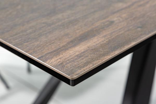Jedálenský stôl CONCORD 180 - 230 cm, dubový vzhľad, keramika - rozťahovací