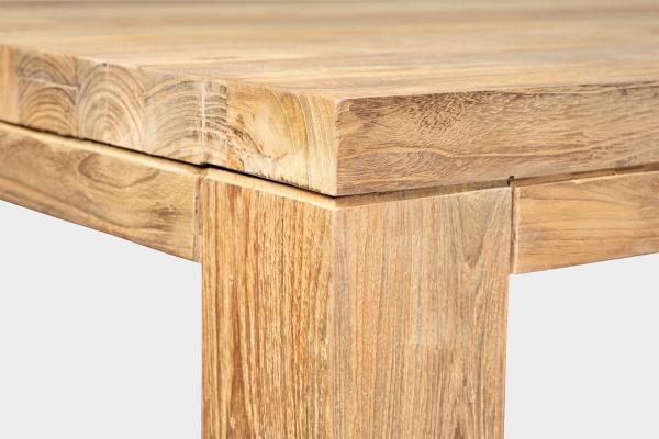 Jedálenský stôl FLOSS RECYCLE 220 cm teak, prírodný