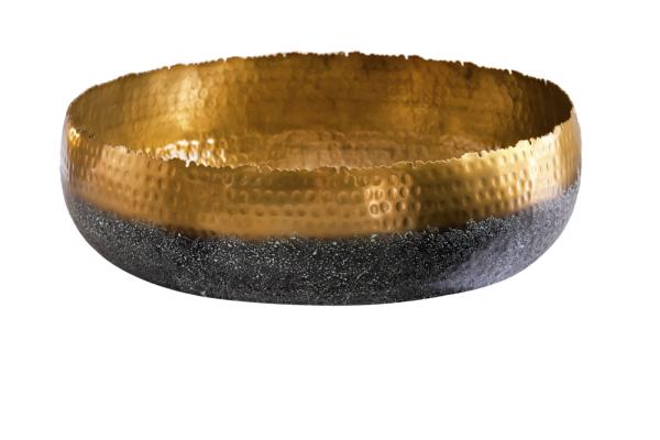 Dekoračná miska ORIENT 52 cm strieborná, zlatá