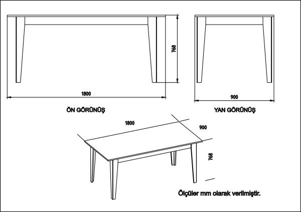 Elegantný jedálenský stôl POLKA 180 cm, biely, mramorový vzhľad