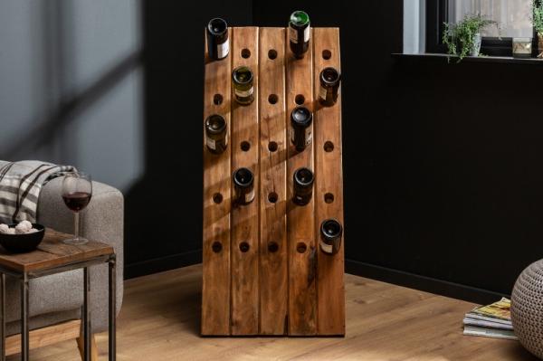 Stojan na víno Hemingway recyklované drevo 107 cm