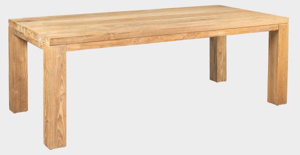 Jedálenský stôl FLOSS RECYCLE 220 cm teak, prírodný