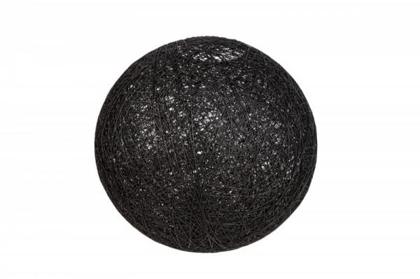 Filigránové závesné svietidlo COCOONING XL 60 cm čierne