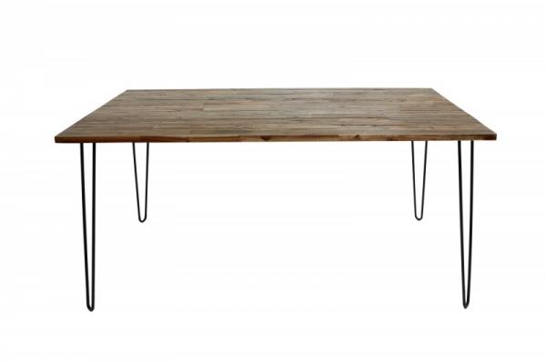 Masívny jedálenský stôl SCORPION 160 cm akácia, hnedý