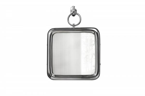Elegantné nástenné zrkadlo PORTRAIT 35 cm, strieborné
