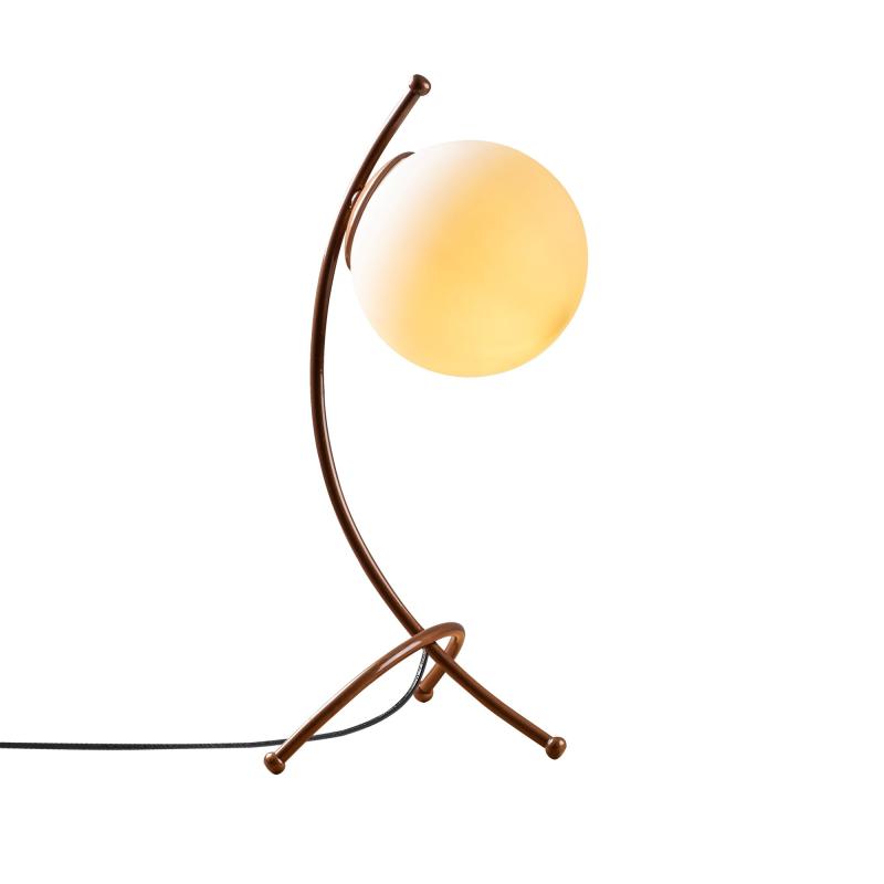 Priemyselná stolová lampa YAY 43 cm, medená