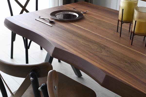 Jedálenský stôl MILANO 180 cm, hnedý, MDF