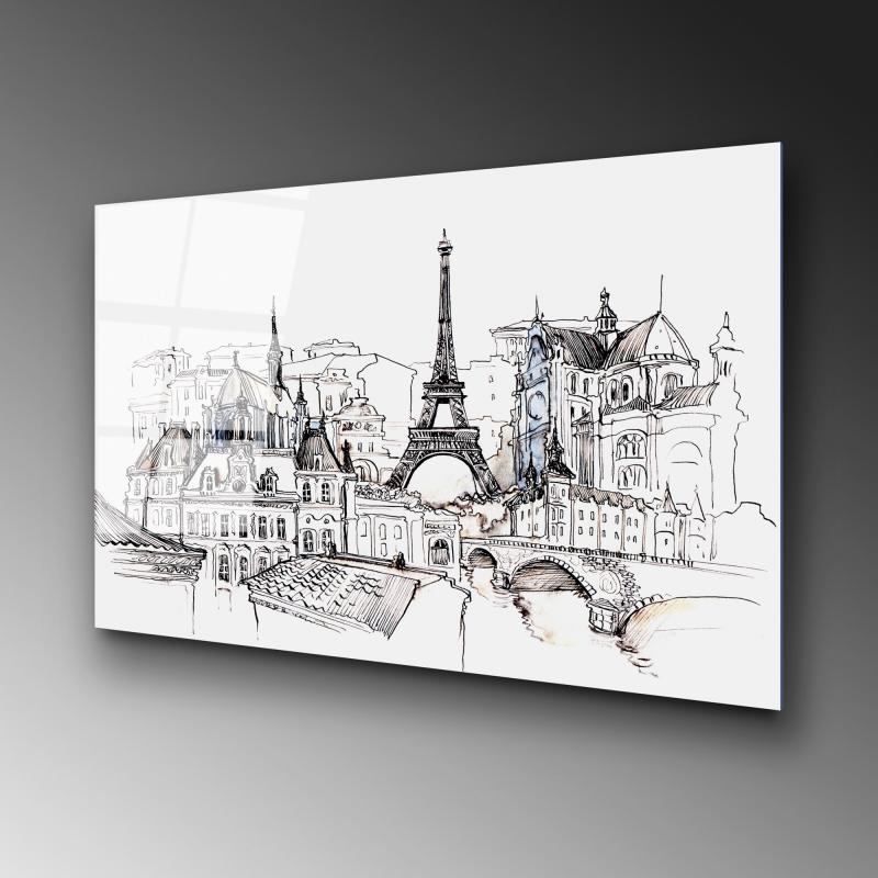 Dizajnový obraz PARIS 100x70 cm, viacfarebný