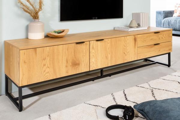 Moderný TV stolík X7 180 cm, dubový vzhľad