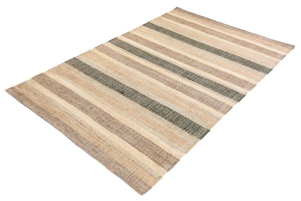 Ručne tkaný koberec INKA 230x160 cm, béžovo hnedý, konope