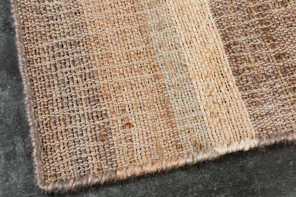 Ručne tkaný koberec INKA 230x160 cm, béžovo hnedý, konope