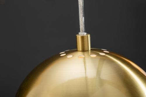 Moderné závesné svietidlo GOLDEN BALL 18 cm zlaté
