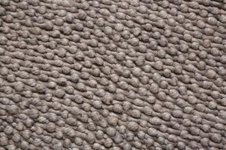 Ručne vyrobený koberec WOOL 240 x 160 cm bavlna, antracitovo hnedý