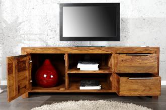 Masívny TV stolík PURE 135 cm Sheesham