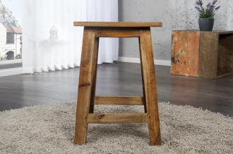 Masívna stolička JAKARTA 30 cm, recyklované drevo, prírodná