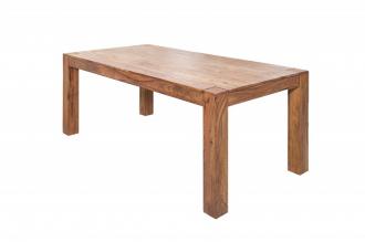 Masívny jedálenský stôl MAKASSAR 160 cm Sheesham