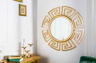Očarujúce dizajnové zrkadlo EUPHORIA 85 cm zlaté