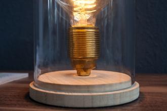 Priemyselná stolová lampa EDISON 22 cm