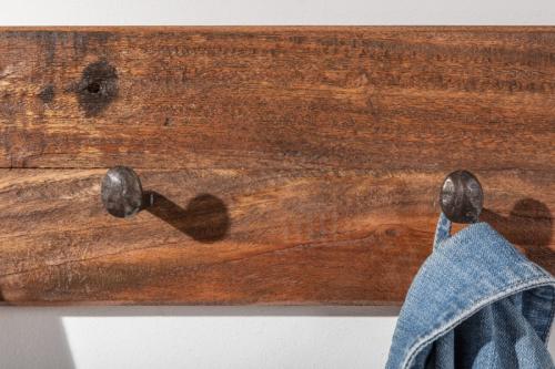 Šatníkový panel Hemingway 90 cm prírodný z recyklovaného dreva