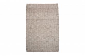 Ručne vyrobený koberec WOOL 240 x 160 cm bavlna, béžový